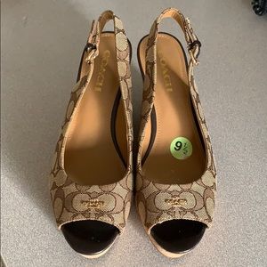 🛑 ONE DAY SALE 🛑 COACH PLATFORM LADIES SHOES